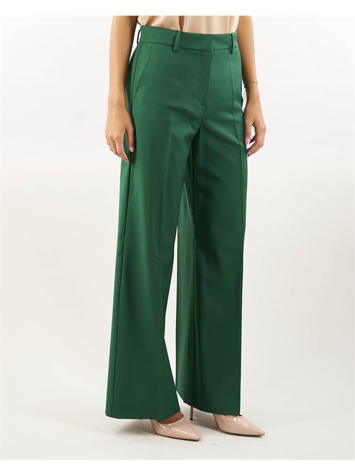 Pantalone palazzo in tela di lana Max Mara Weekend MAX MARA WEEKEND | Pantalone | VISIVO7